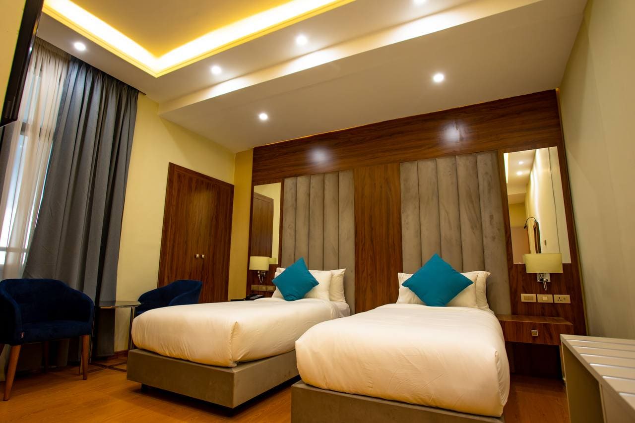 Twin Room at Sowirad Hotel - Clean accommodation near Addis Ababa Airport